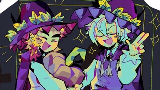 【宇炼/绘画过程】小学生抢糖实录