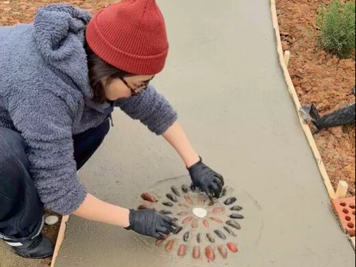 Paving Kerikil Jalur Taman