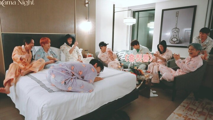 [Eleven Stations United] 221119 1:27 AM Pajama Night in NYC - Full CC