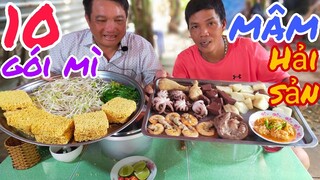 Thánh Ròm ăn 10 gói mì và mâm Hải sản, kết quả sẽ như thế nào? Tâm Chè Vĩnh Long