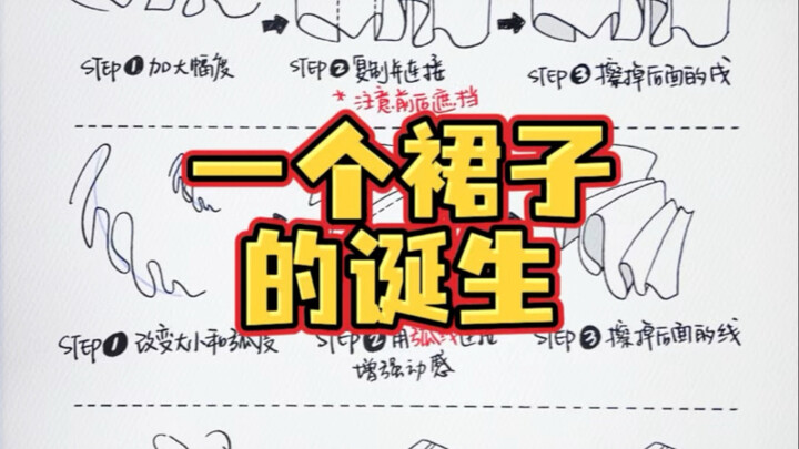 一个裙子的诞生