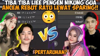 DIAJAK SPARING VS ANAK BATUSANGKAR PARA SELEB TIKTOK FF, GUA DIANCAM RATU MAU DIAMBIL!?