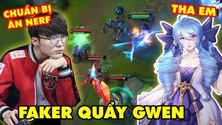 FAKER lần đầu quẩy GWEN Đường Giữa cực đỉnh, Solo Kill chiến công đầu 1 nốt nhạc trong LMHT