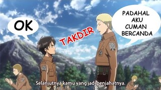 Titan Eren Bisa Melangkahi Tembok Pulau Paradis.?!! Awal Dari Banyaknya Petunjuk Yang diberikan..!!