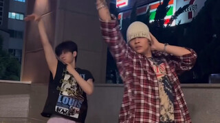 The choreographer of new girl group badvillain's debut song, shuri, and her mentor, Rikimaru, are he