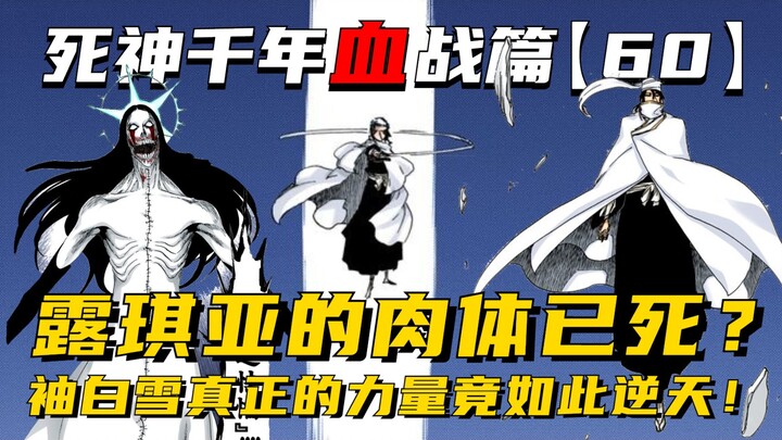 露琪亚的肉体已死？袖白雪真正的力量！死神千年血战第【60】期