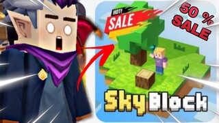 NEW UPDATE! 50% OFF SALE TO ALL ITEMS IN SKYBLOCK | BLOCKMAN GO SKYBLOCK: ADVENTURE