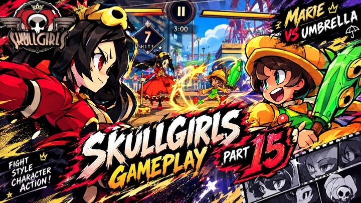 Skullgirls fight game play part 15