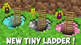 My family FOUND SECRET TINY LADDER in Minecraft ! WHICH TINY PASSAGE TO CHOOSE ?