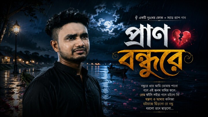💔 বন্ধু | একটি দুঃখের ফোক + স্যাড র‍্যাপ গান 🎶