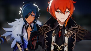 [4K/ Genshin Impact MMD] Ini hanyalah misi para Ksatria!
