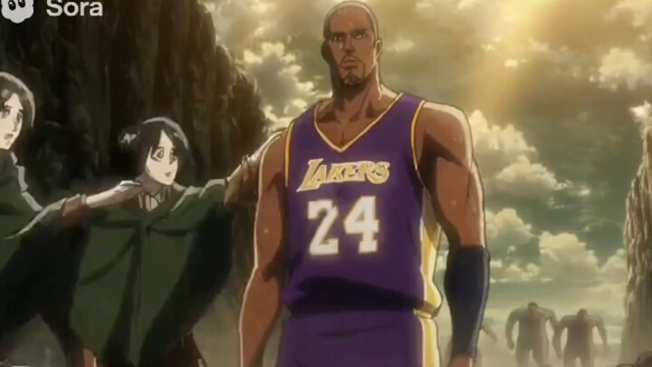 Elbowing the giant, the man-ninja is getting increasingly sinister.