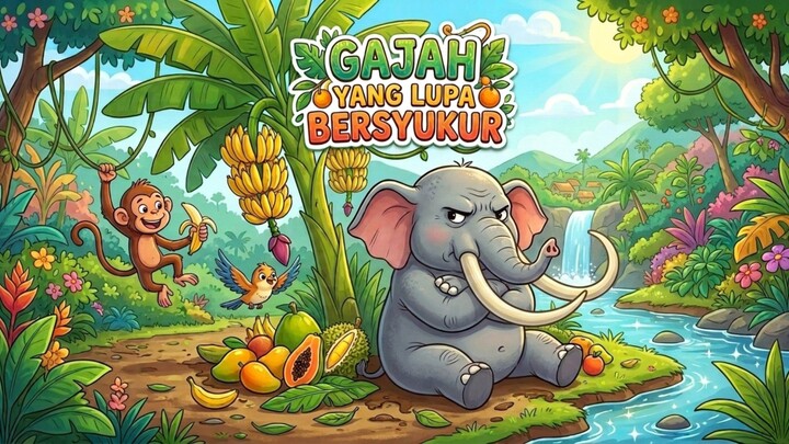 GAJAH YANG LUPA BERSYUKUR -Storytelling Anak anak