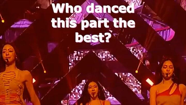 อิตซี่ ท่าเต้นที่ห้ามทำ อันดับ