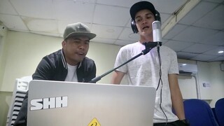 A teaser of Our New Bisaya Song (Vocal Recording Session)