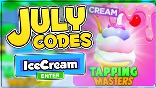 All "New [ Ice Cream ] Update Working Codes 2020 in Roblox Tapping Masters