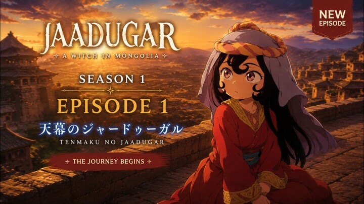 Jaadugar: A Witch in Mongolia | Season 1 Episode 1 (Tenmaku no Jaadugar – 天幕のジャードゥーガル)English Sub