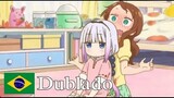 [Dublado] Kanna & Saikawa Brincando | Kobayashi-chi no Maid Dragon EP.06