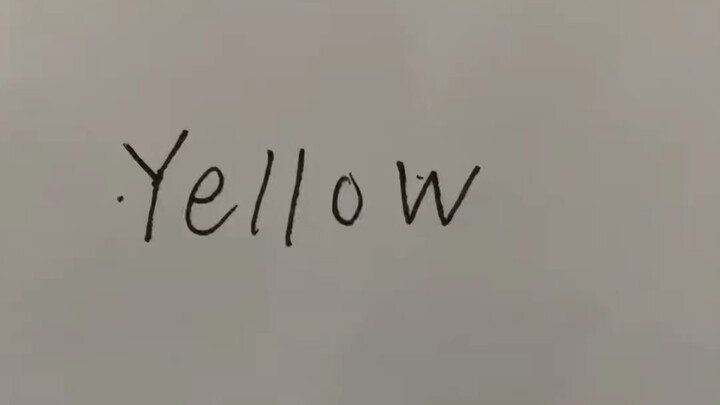 Writing English backwards has an unexpected effect.