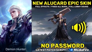 Alucard Epic Skin Script - Full Sound & Full Effects (No Password) | MLBB