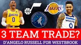 MASSIVE Lakers Trade Rumors: D’Angelo Russell For Russell Westbrook Trade In 3-Team BLOCKBUSTER?