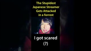 The Stupidest Japanese Streamer Gets Attacked In A Forrest