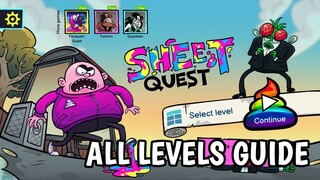 Sheet Quest Level 1-17 Walkthrough | PPLLAAYY