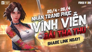 Nhạc chế cực bốc - Gái Tha Thu hé lộ sự kiện nhận MIỄN PHÍ TRANG PHỤC VĨNH VIỄN