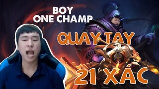 Jax 21 KILL 1 MÌNH CÂN 5 DỄ DÀNG. QUAY TAY LÀ CÓ MẠNG.