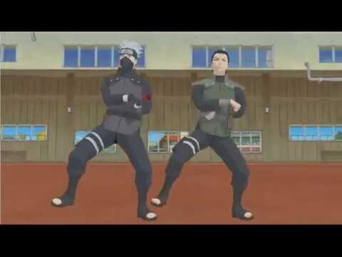 【MMD Request】Gangnam Style ft. Shikamaru and Kakashi The Last (Motion DL)