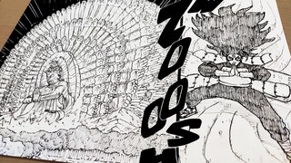 Drawing a Manga Page || Naruto(#12)