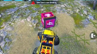 Monster truck VS Air drop 🤕😇| Free Fire #Shorts