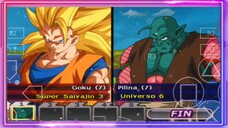 Goku SSJ 3 VS Pilina Universe 6 - DB MOD ANDROID GAMEPLAY