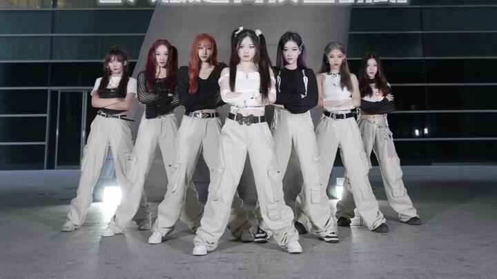 Special forces dance should be performed by special forces, Chinese trainees dance NMIXX-OO with hig