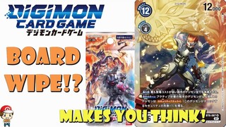 1st Ever Gankoomon Can Wipe Your Board! It Will Definitely Make You Think! (Digimon TCG News)