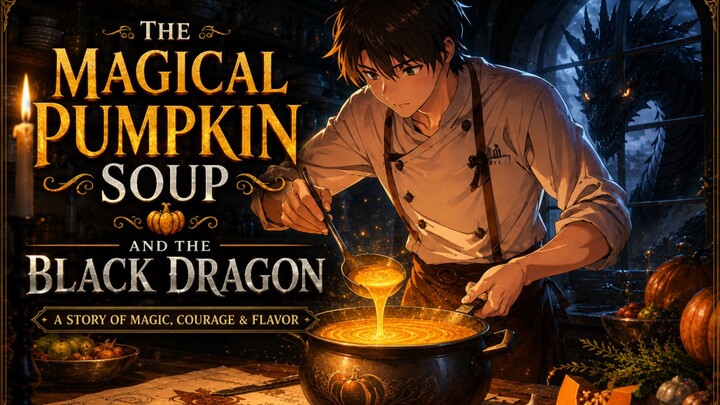 the black dragon and Mysterious pumpkin soup