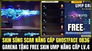 SKIN SÚNG SCAR NÂNG CẤP MỚI LÀ RỒNG BĂNG, GARENA TẶNG FREE SKIN SÚNG NÂNG CẤP VÀ ĐỒ | Free Fire