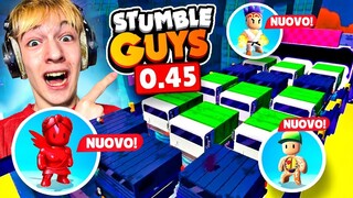 NUOVA MAPPA e SKIN SPECIALI!😱 AGGIORNAMENTO 0.45 di STUMBLE GUYS