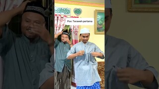 Teraweh pertama