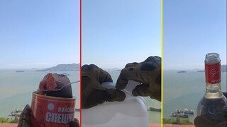 [Peringatan Kematian] Tiru Tarkov dan makan berbagai makanan di dunia nyata