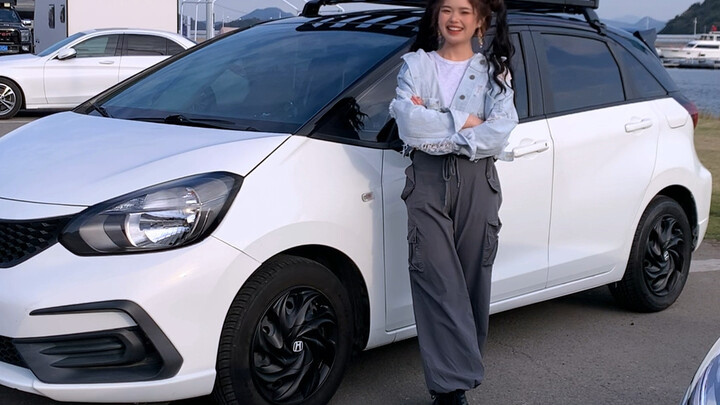 نجاح تسجيل تعديلات سيارة هوندا فيت الصغيرة!