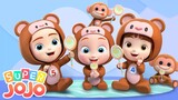 Five Little Monkeys Are Eating Lollipops | Super JoJo Nursery Rhymes & Kids Songs