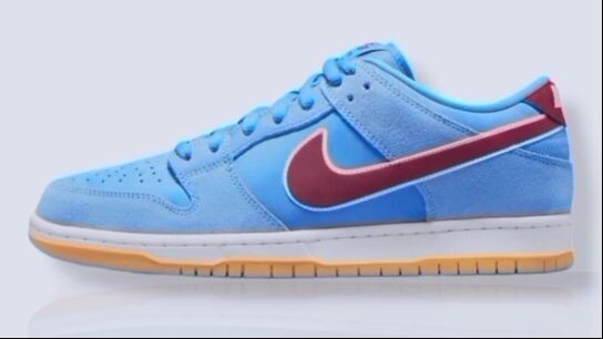 Nike SB Dunk low "Valour Blue and Team Maroon"