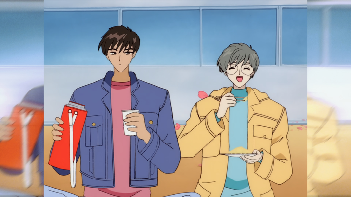 The part-time worker Touya and his gluttonous eater Yukito