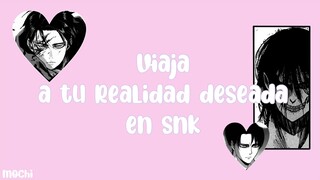 Viaja a Shingeki No Kyojin SNK AOT ;; Meditación guiada ASMR en Español ☁️
