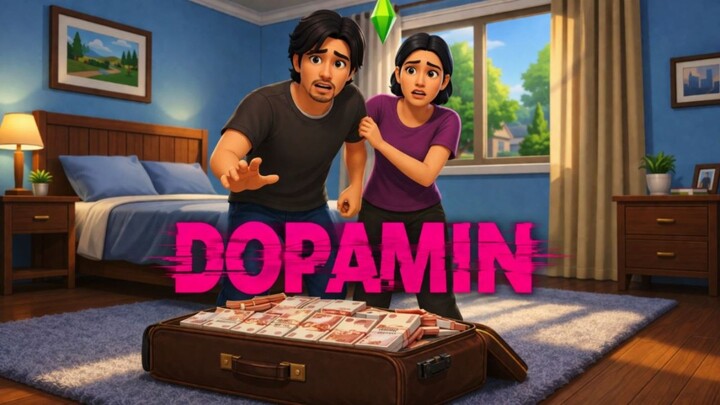 DOPAMIN • DAPET UANG SEKOPER KO MALAH PANIK 🤣 | [ PARODI ] THE SIMS