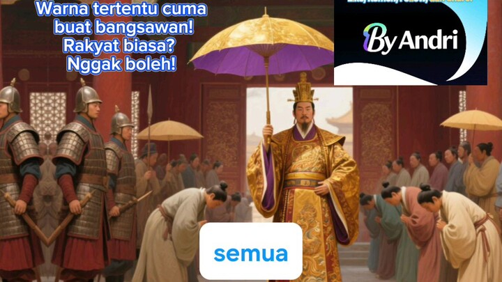 Dulu Payung Nggak Bisa Dipakai Sembarangan! Kamu Pasti Kaget Lihat Alasannya!