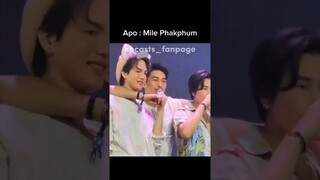 Tong to Apo🎤:Say Something😍& Apo: Mile Phakphum🤧💖 #mileapo #aponnattawin #milephakphum #kinnporsche