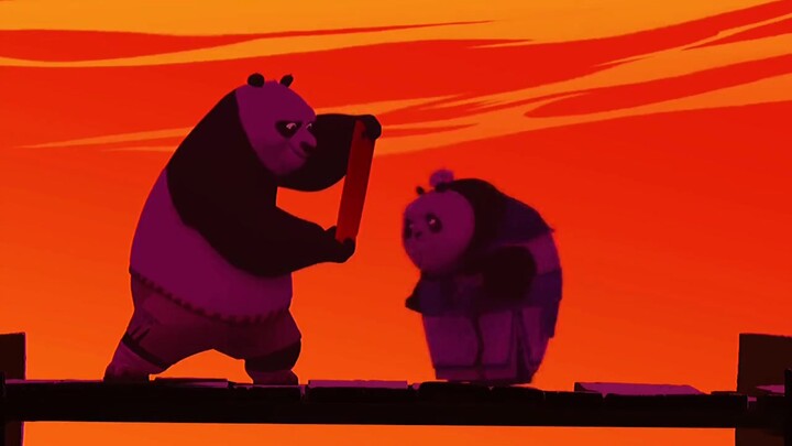 Po trains the pandas