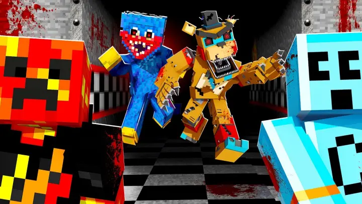 Five Nights at Freddy's VS Poppy Playtime with Craftee